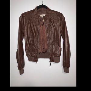 Brown Charlotte Russe Jacket size small